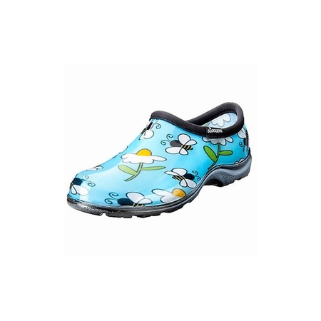 Sloggers Woman's Rain and Garden Shoe Blue Bee Size 8 5120BEEBL08